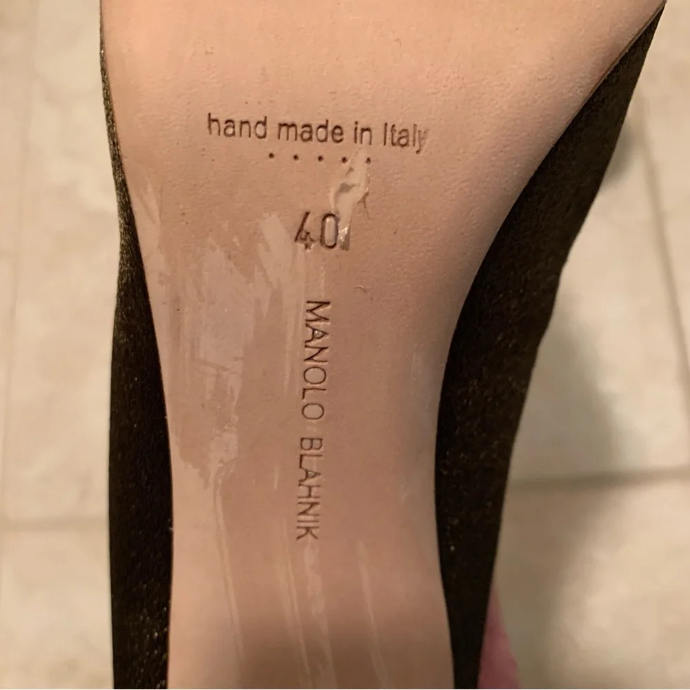 Manolo Blahnik Heels Shoes Size:11.5 - Picture 5 of 5